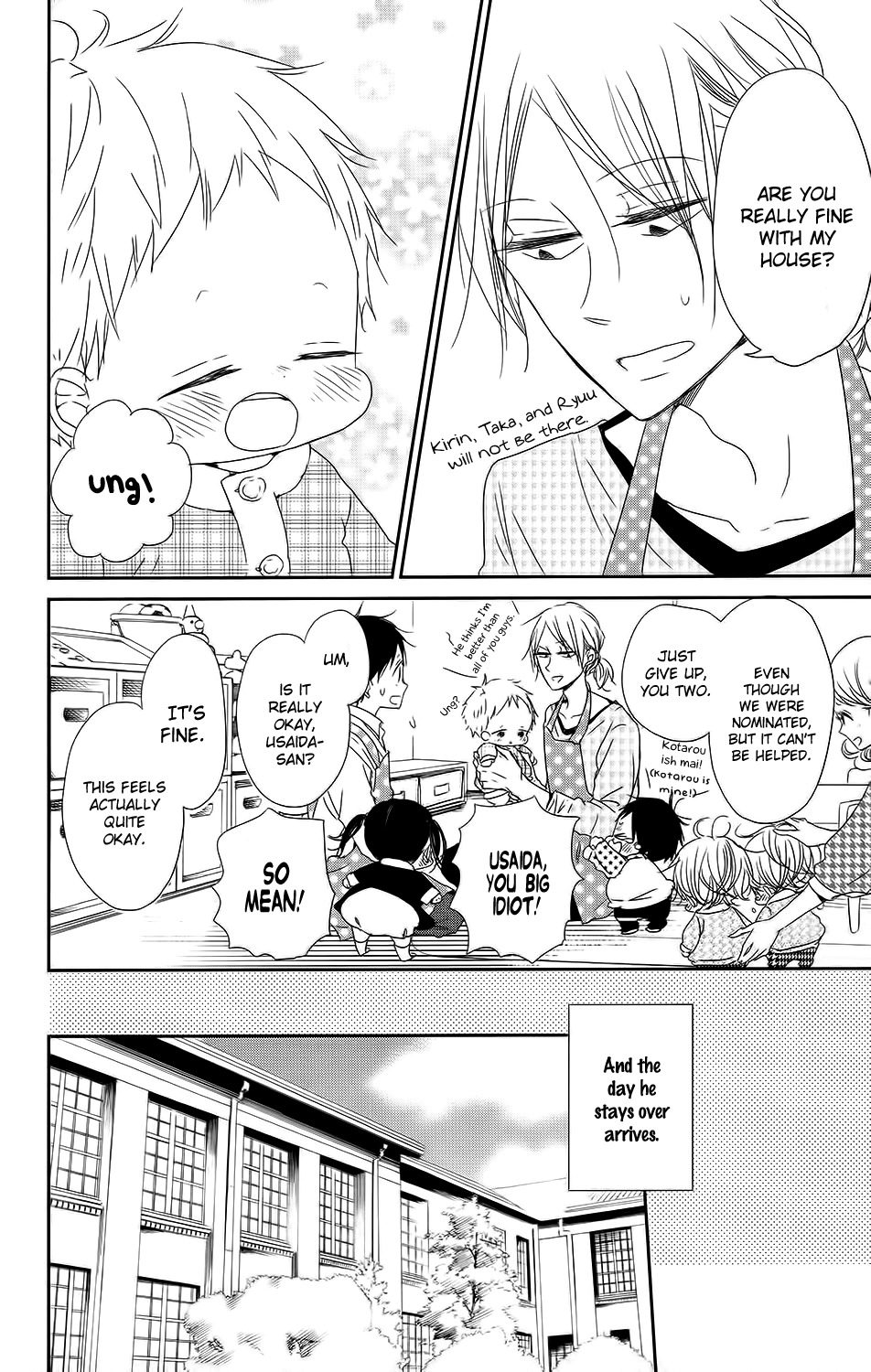 Gakuen Babysitters chapter 63 page 18