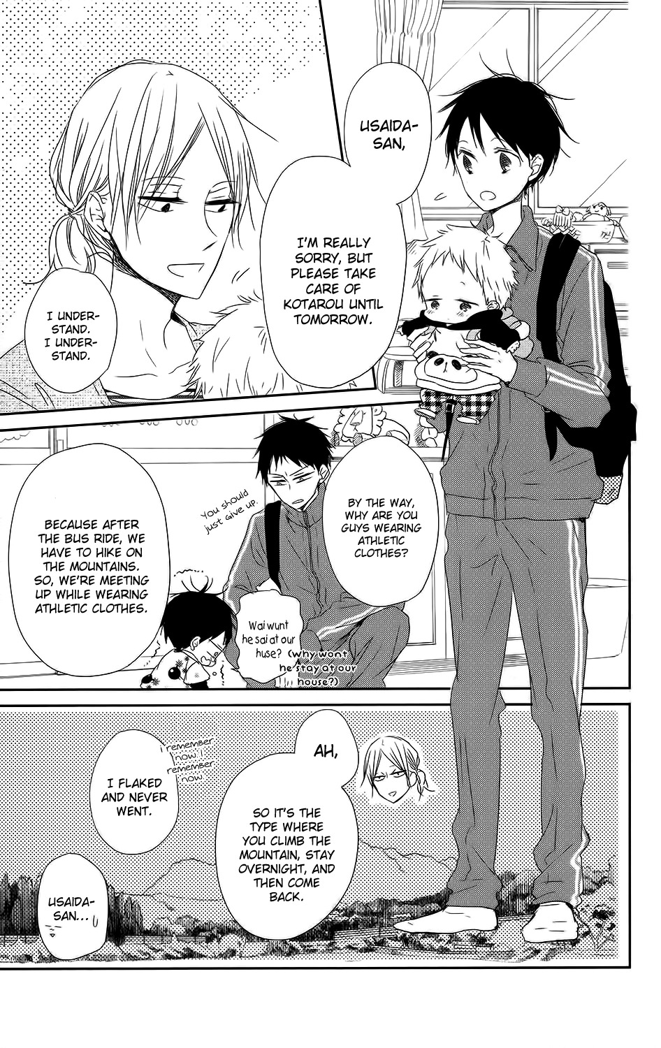 Gakuen Babysitters chapter 63 page 19