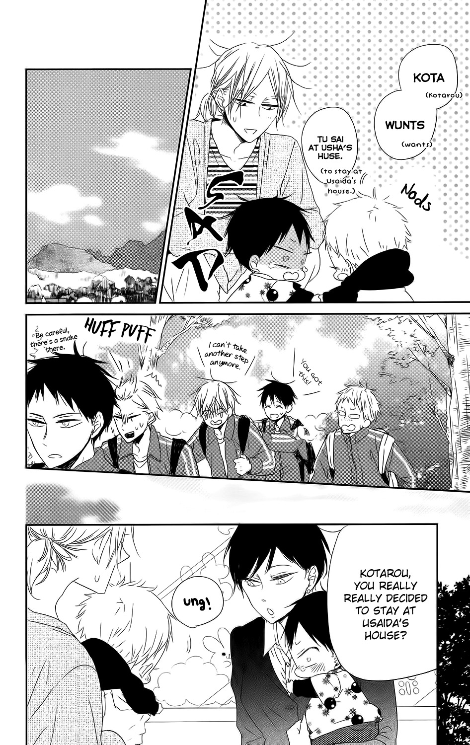 Gakuen Babysitters chapter 63 page 22