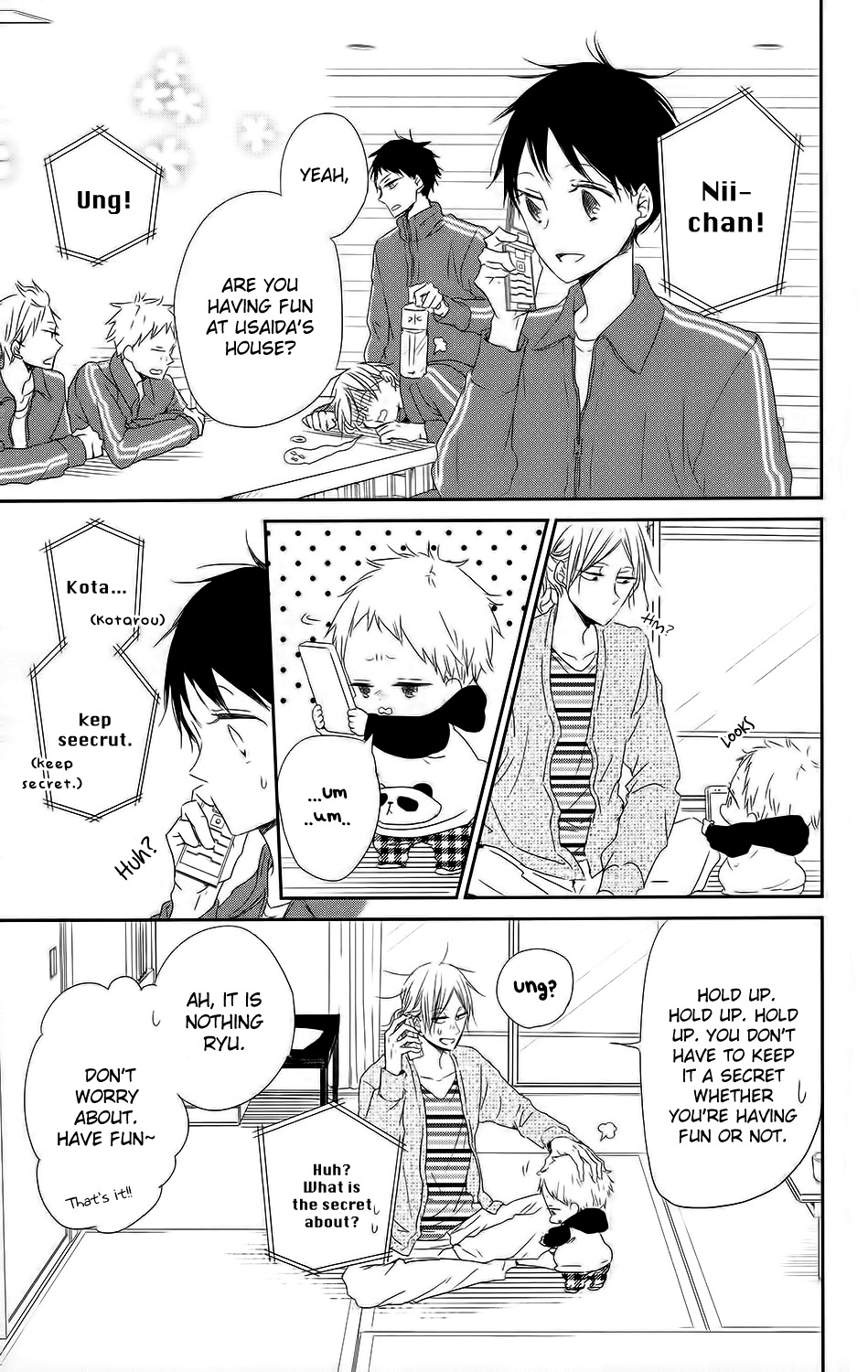 Gakuen Babysitters chapter 63 page 33