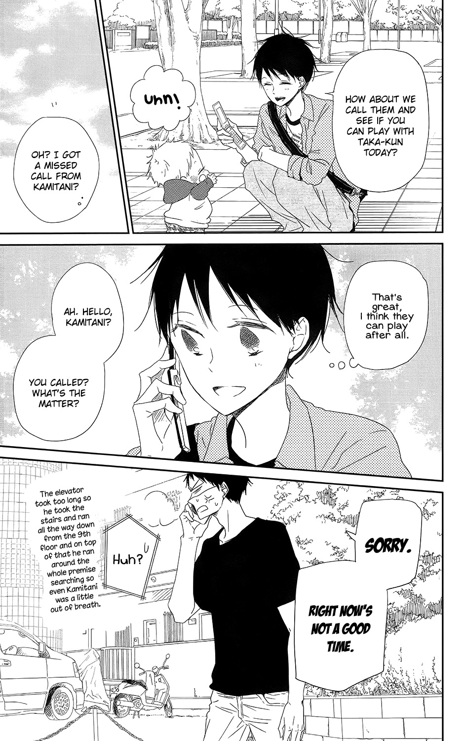 Gakuen Babysitters chapter 64 page 12