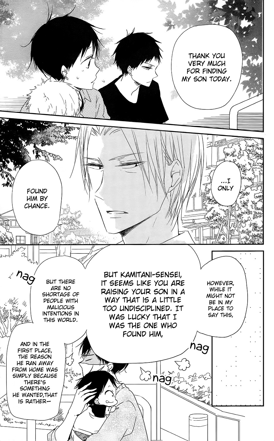 Gakuen Babysitters chapter 64 page 28