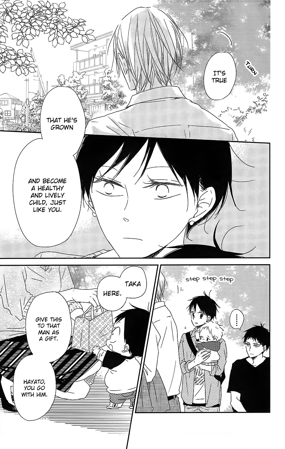 Gakuen Babysitters chapter 64 page 30