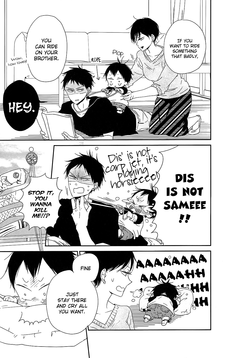 Gakuen Babysitters chapter 64 page 6