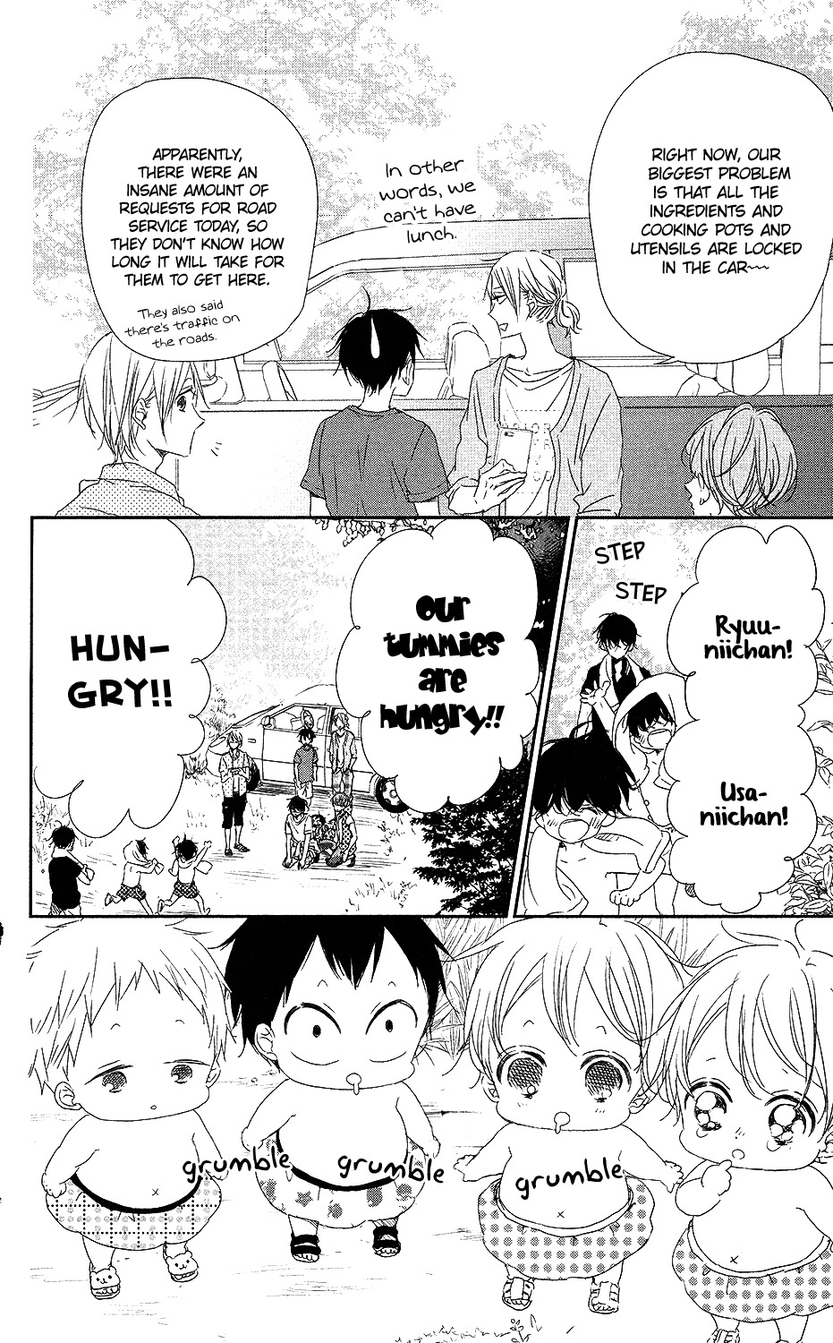 Gakuen Babysitters chapter 66 page 23