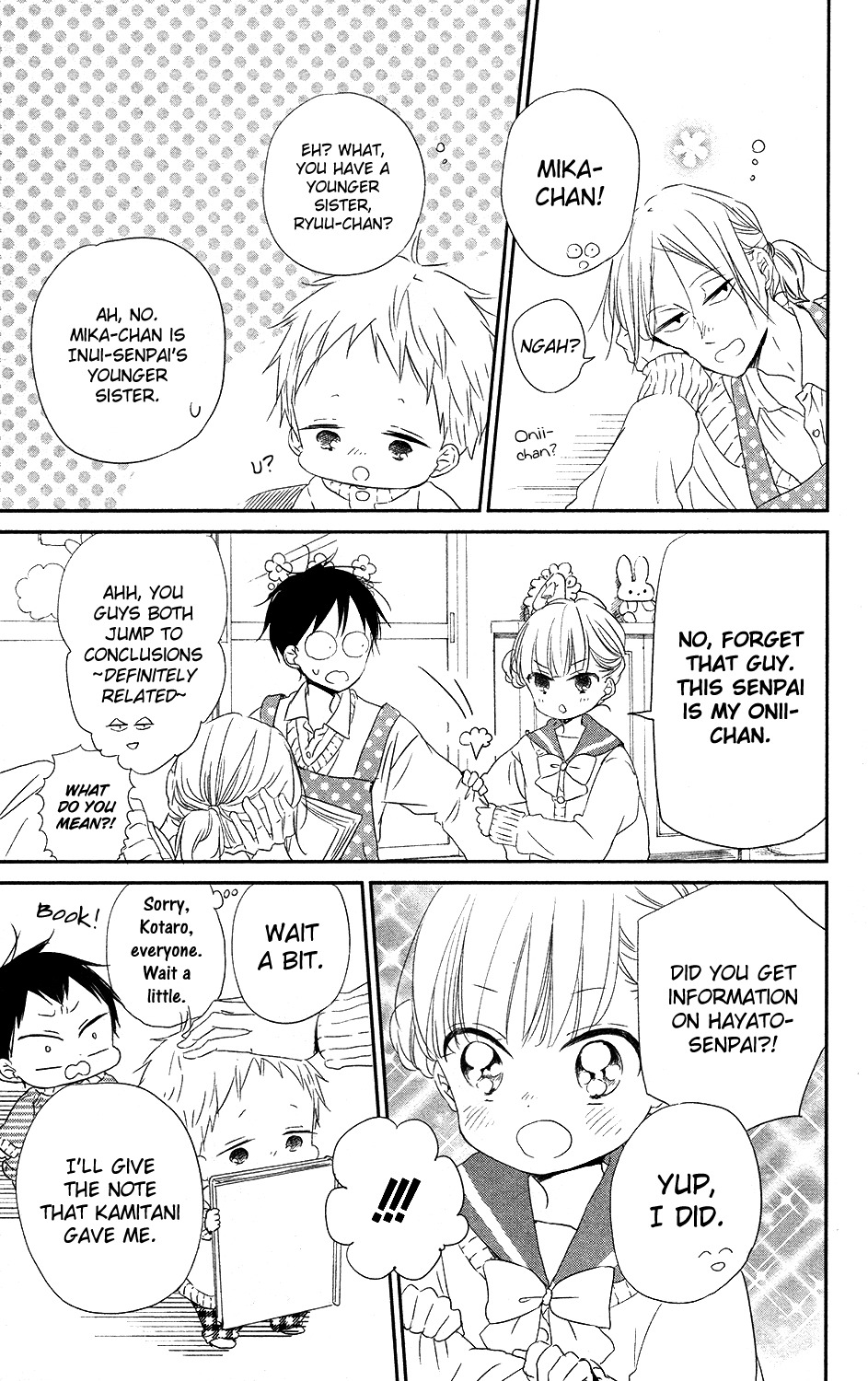 Gakuen Babysitters chapter 70 page 23