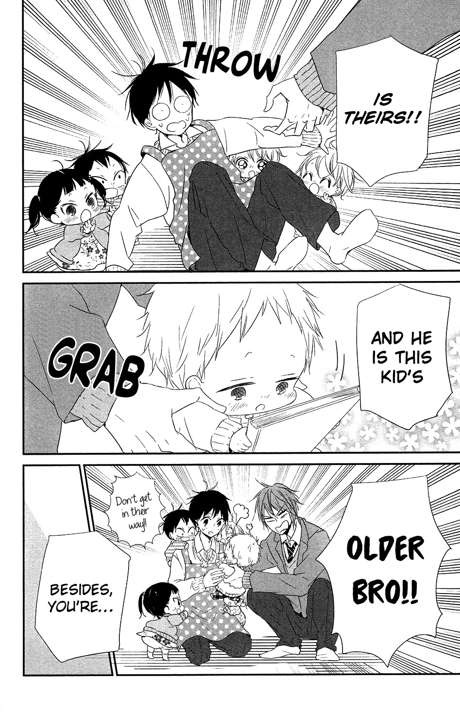 Gakuen Babysitters chapter 70 page 28