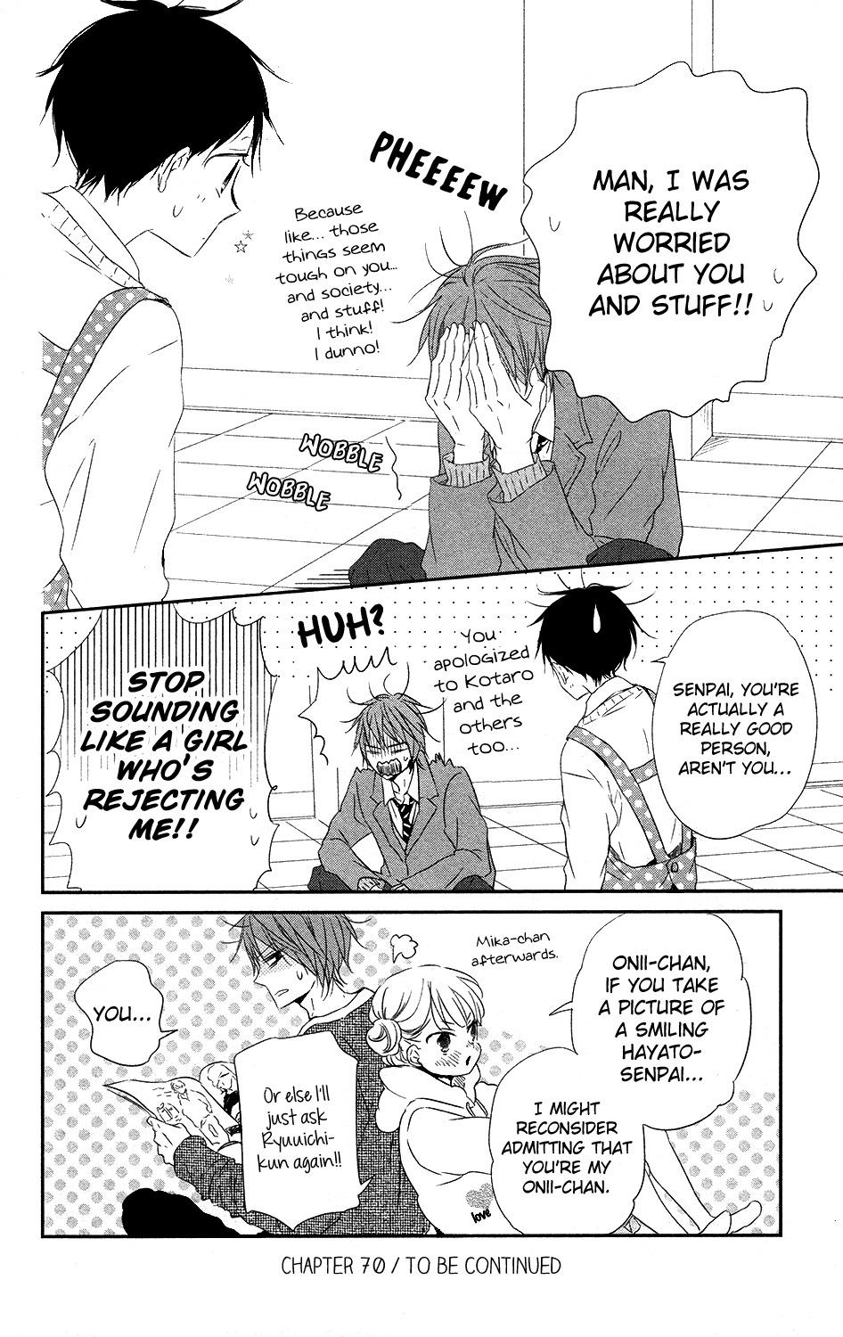 Gakuen Babysitters chapter 70 page 32