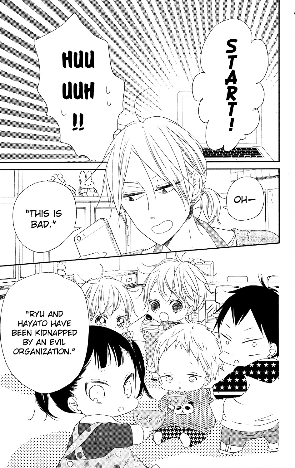 Gakuen Babysitters chapter 71 page 11