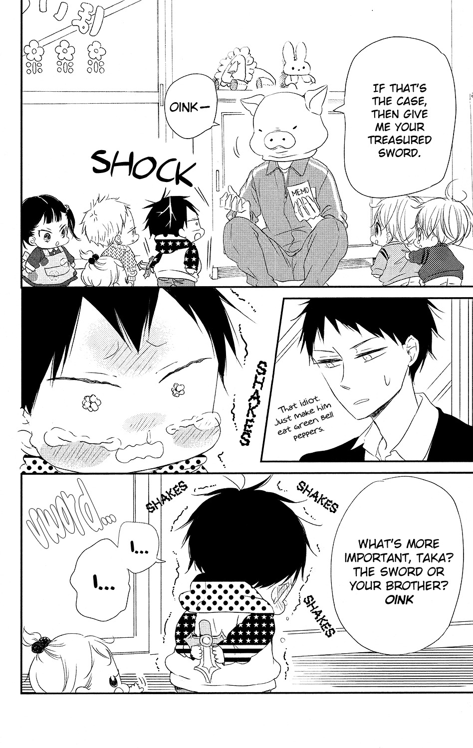 Gakuen Babysitters chapter 71 page 22