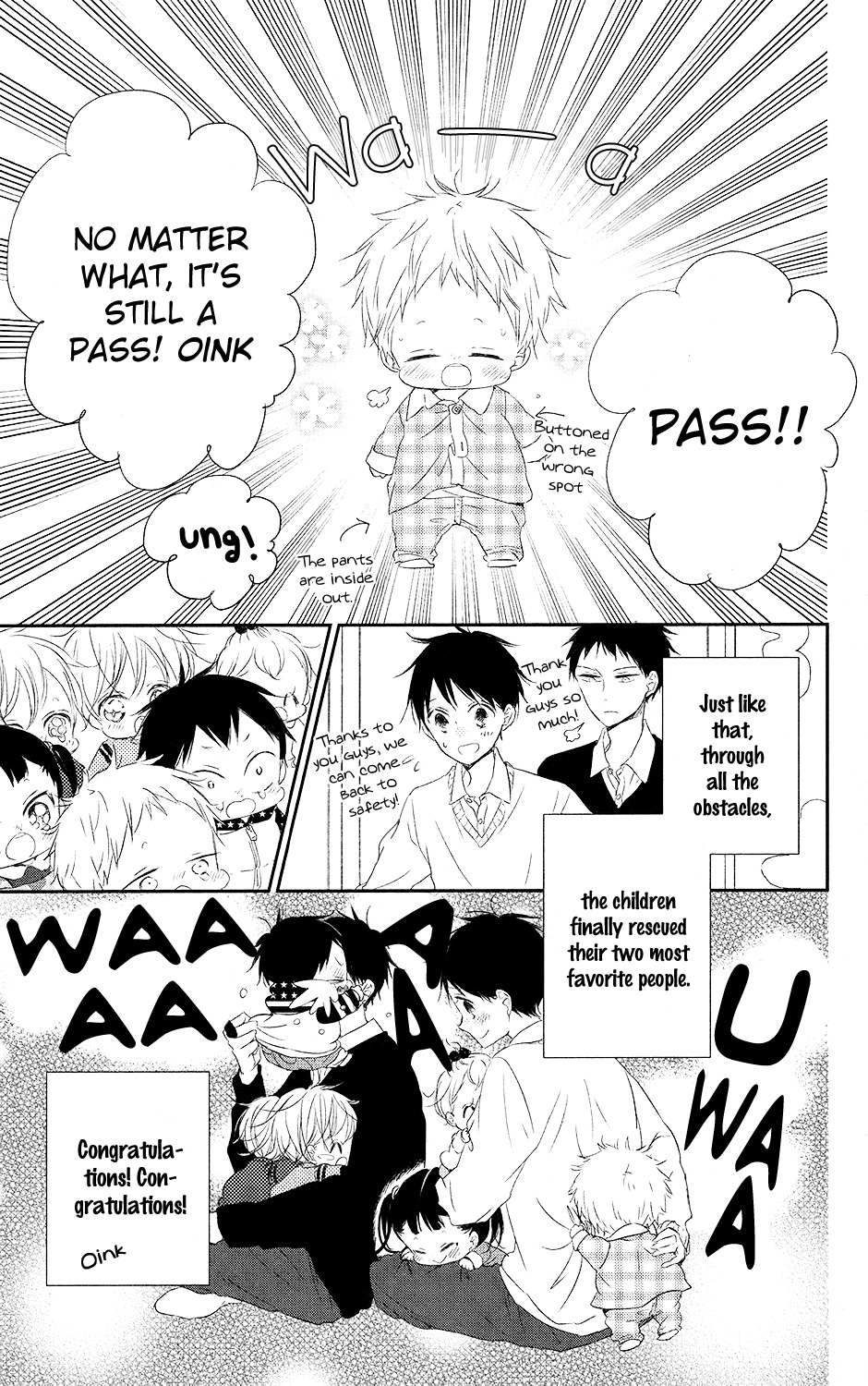 Gakuen Babysitters chapter 71 page 29