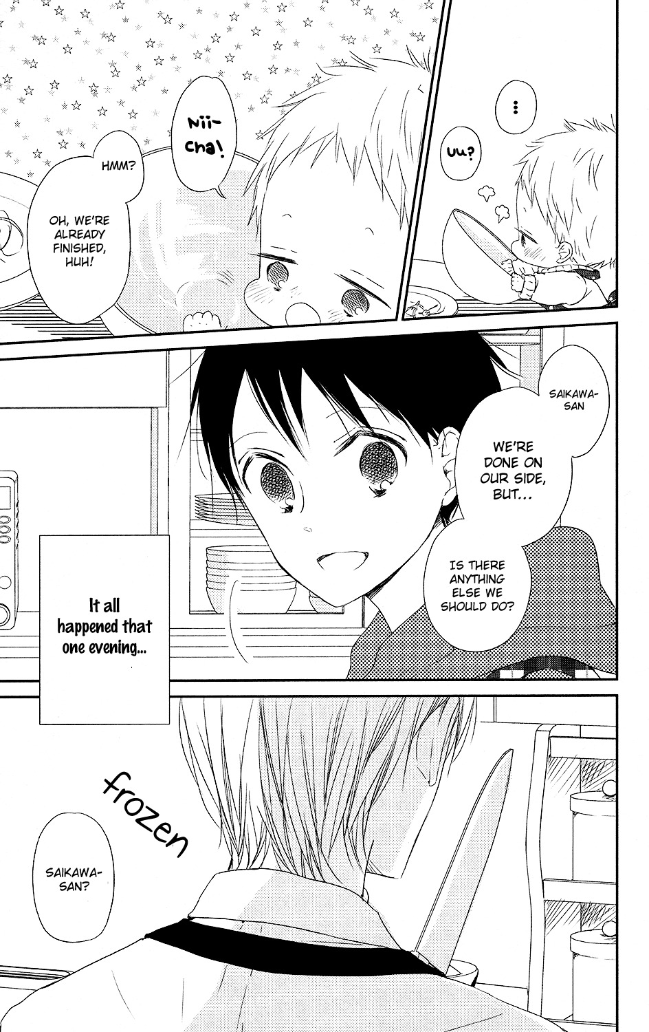 Gakuen Babysitters chapter 72 page 4