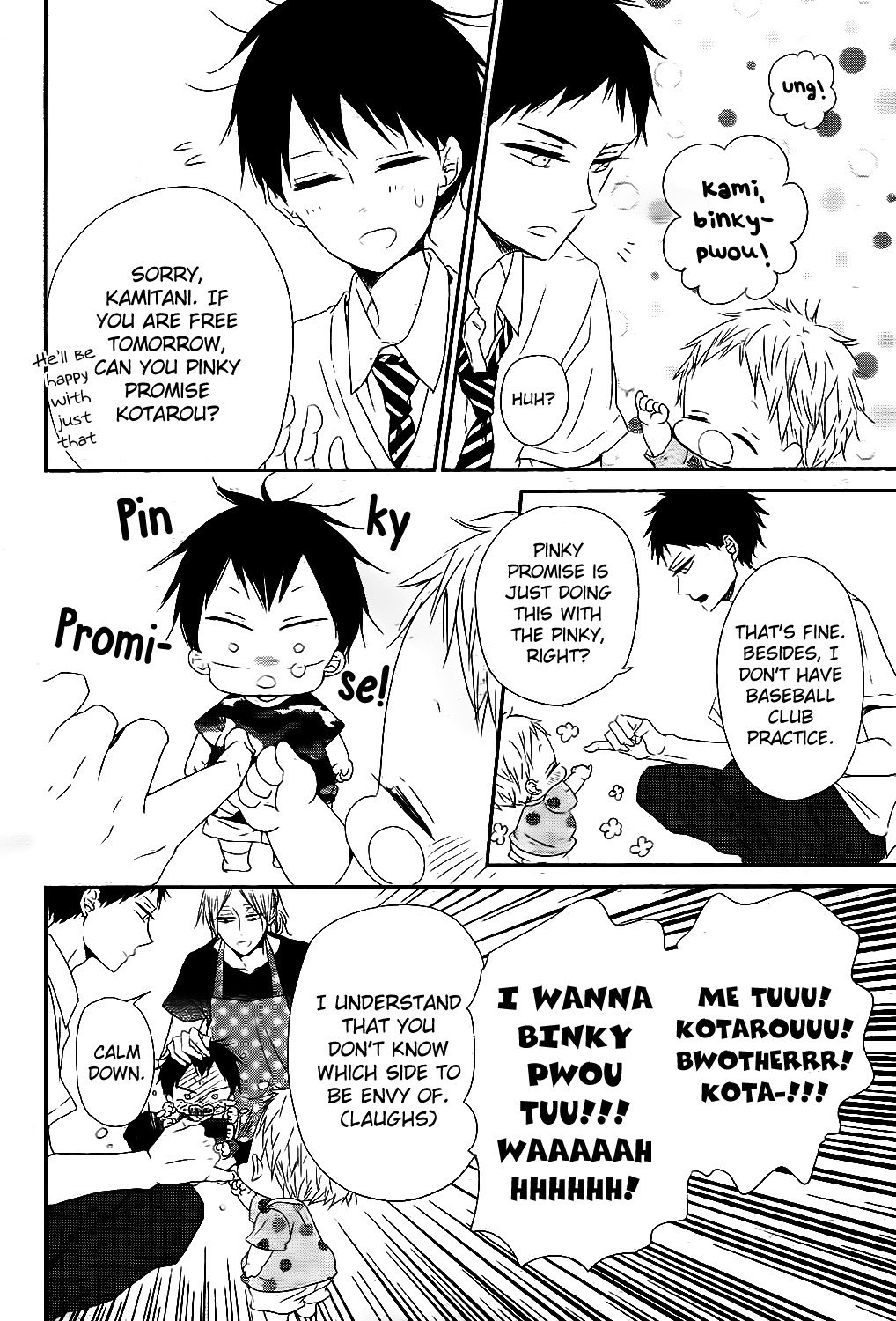 Gakuen Babysitters chapter 75 page 13