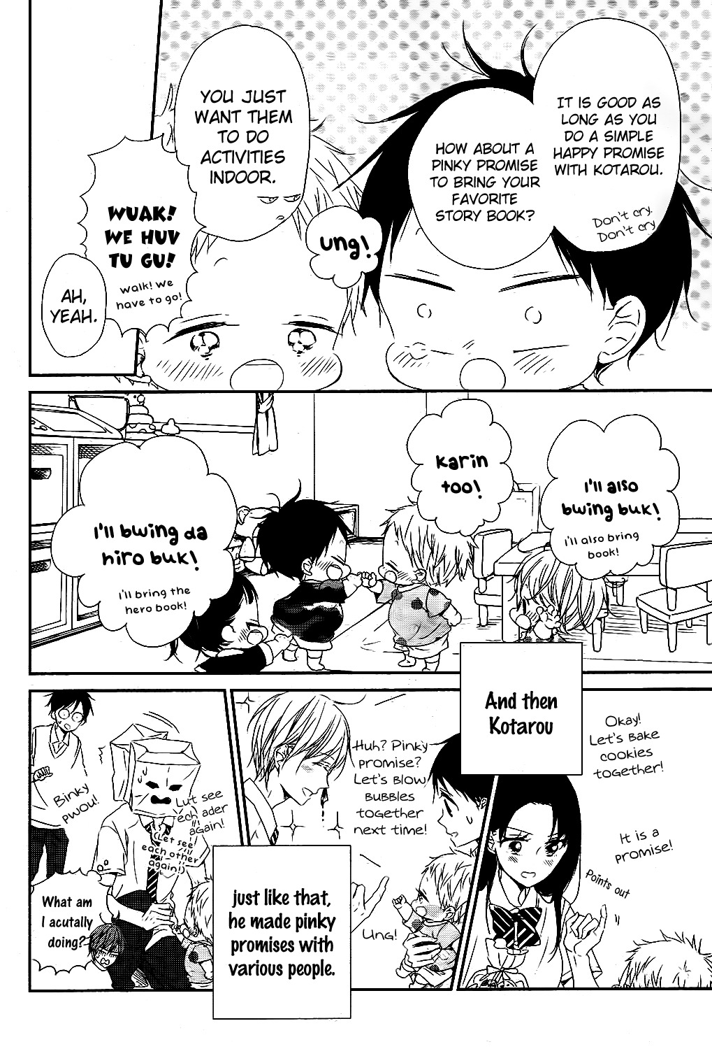 Gakuen Babysitters chapter 75 page 15