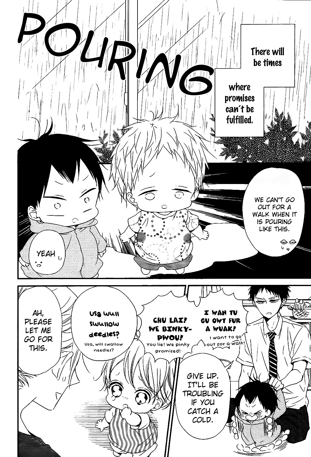 Gakuen Babysitters chapter 75 page 19
