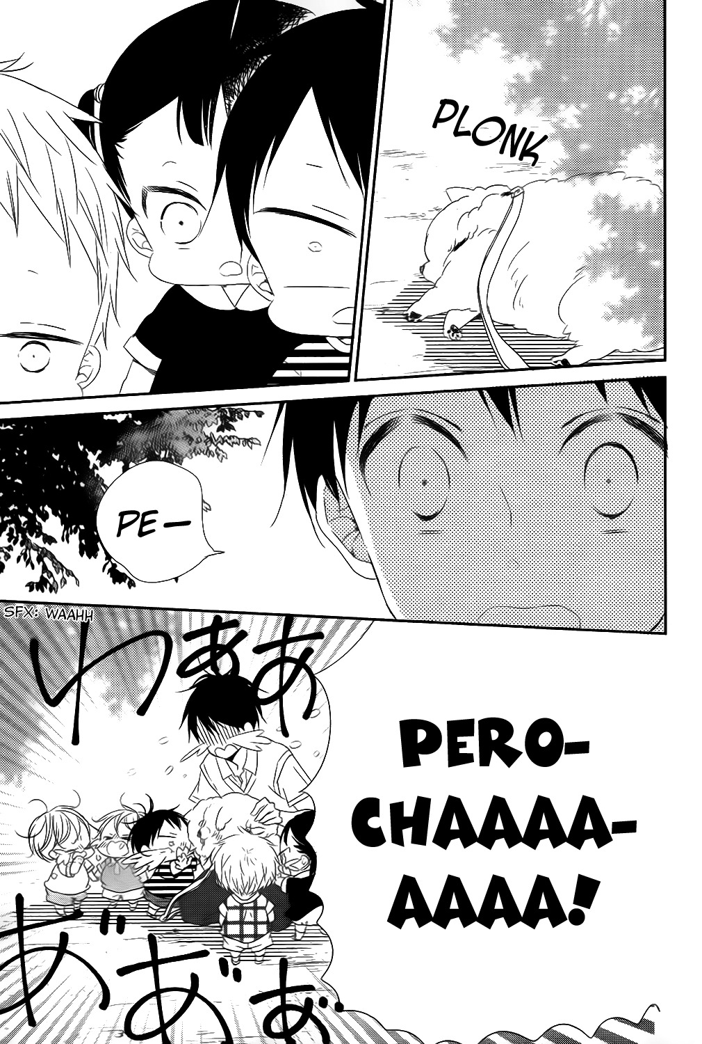 Gakuen Babysitters chapter 76 page 15