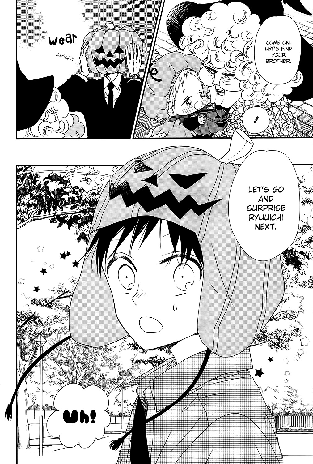 Gakuen Babysitters chapter 79 page 28