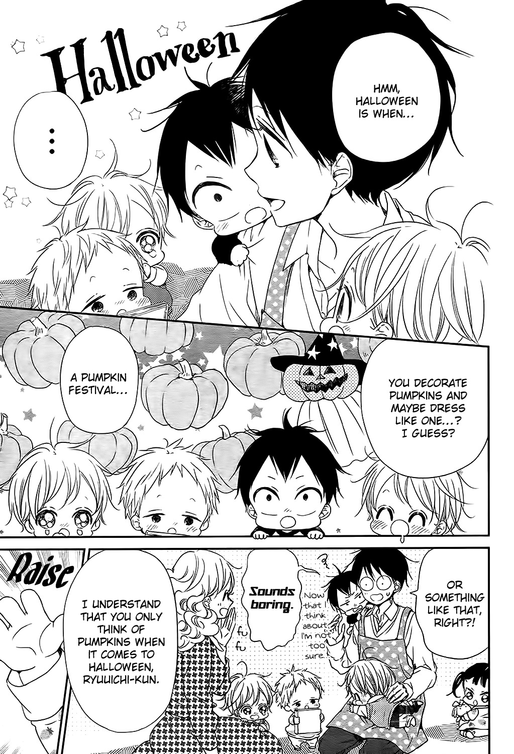 Gakuen Babysitters chapter 79 page 4