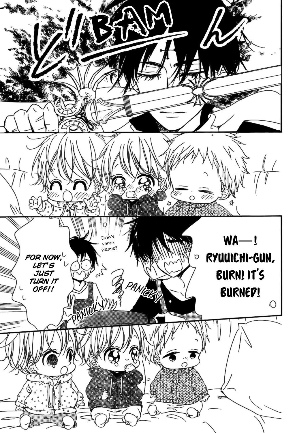 Gakuen Babysitters chapter 82 page 23