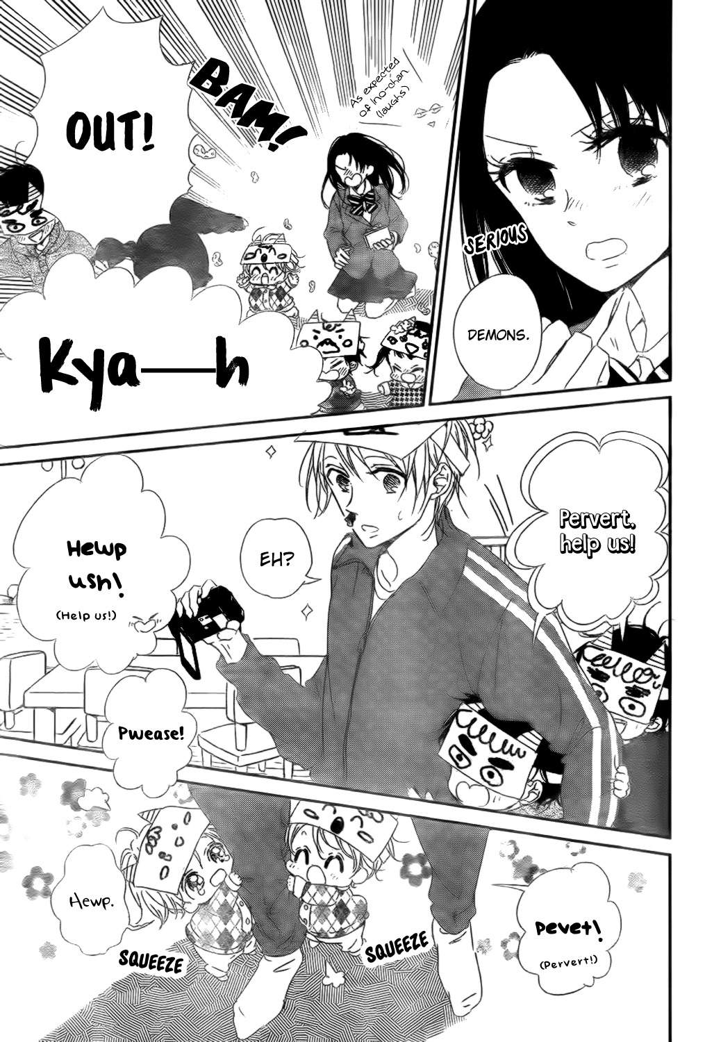 Gakuen Babysitters chapter 83 page 23