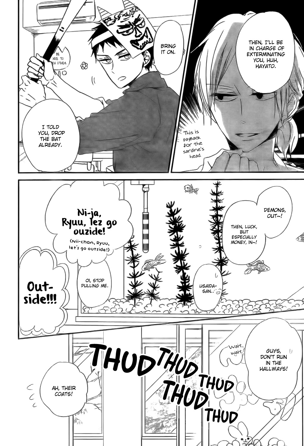 Gakuen Babysitters chapter 83 page 26