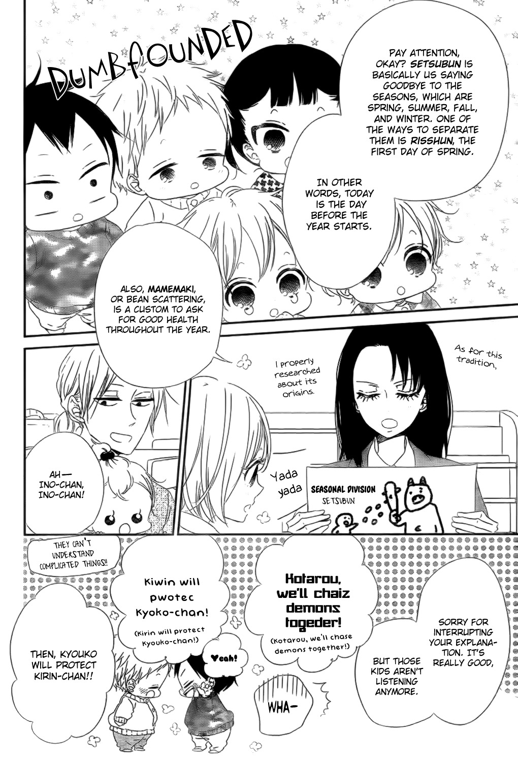 Gakuen Babysitters chapter 83 page 9
