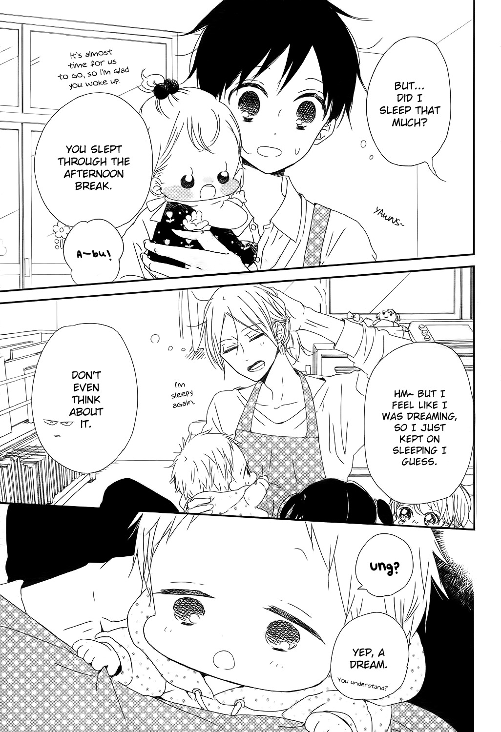 Gakuen Babysitters chapter 84 page 28