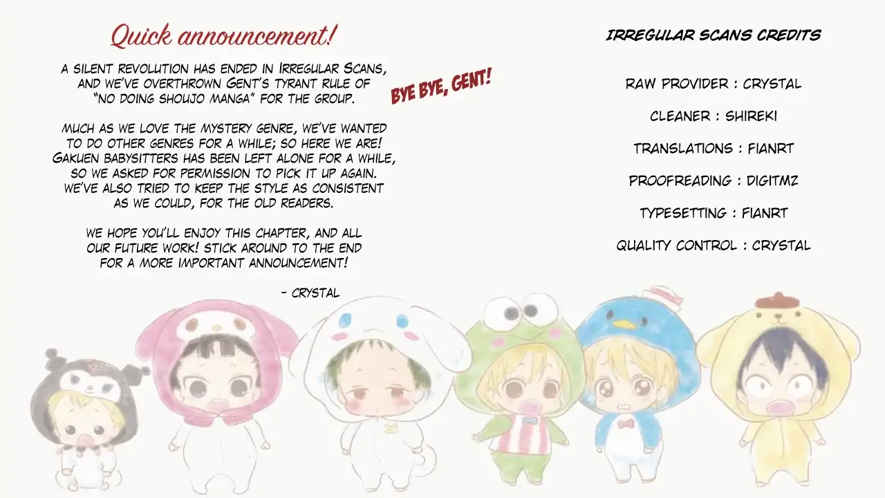 Gakuen Babysitters chapter 89 page 1