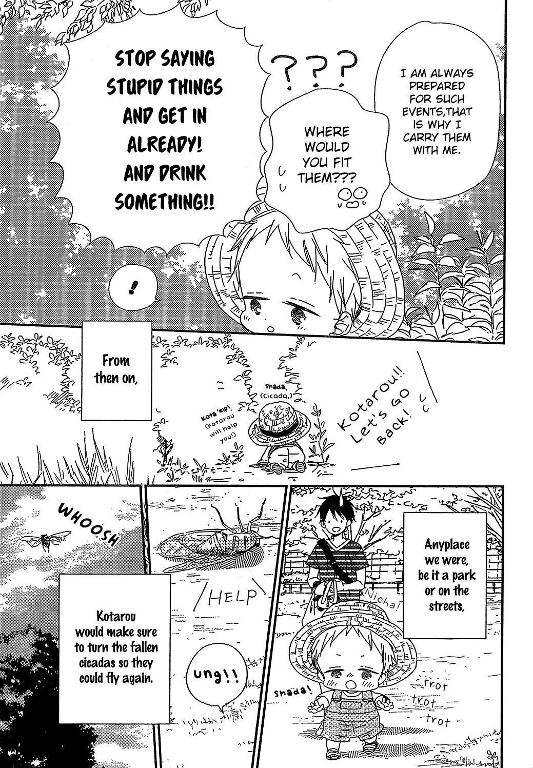 Gakuen Babysitters chapter 91 page 10