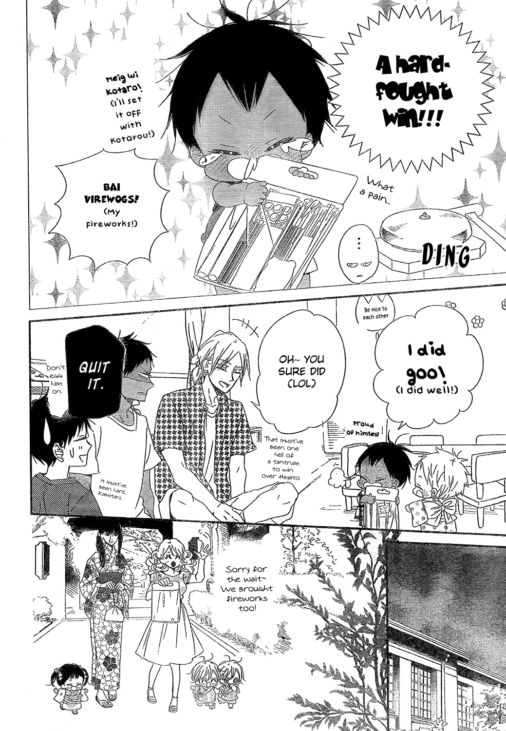 Gakuen Babysitters chapter 91 page 15