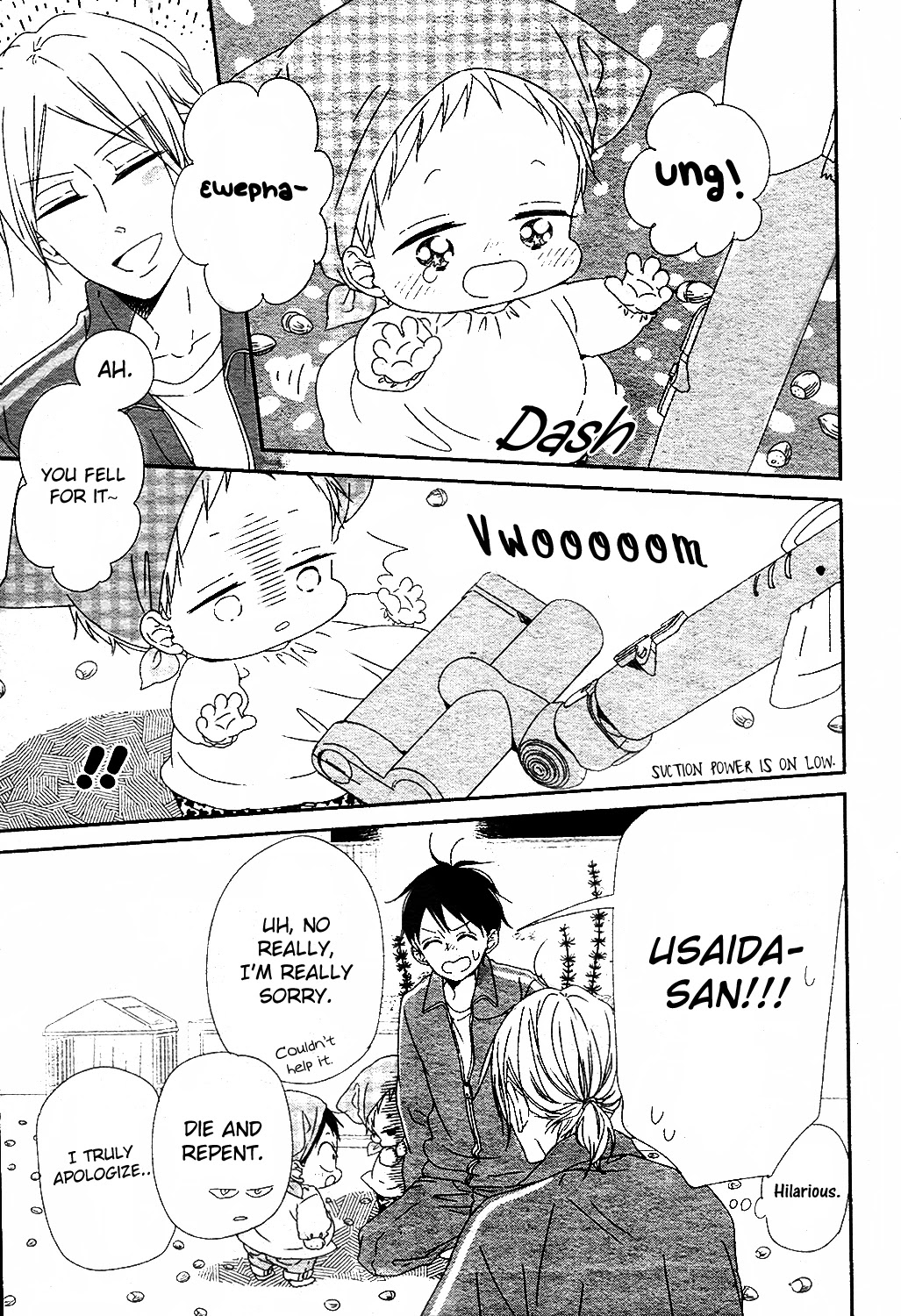 Gakuen Babysitters chapter 95 page 19