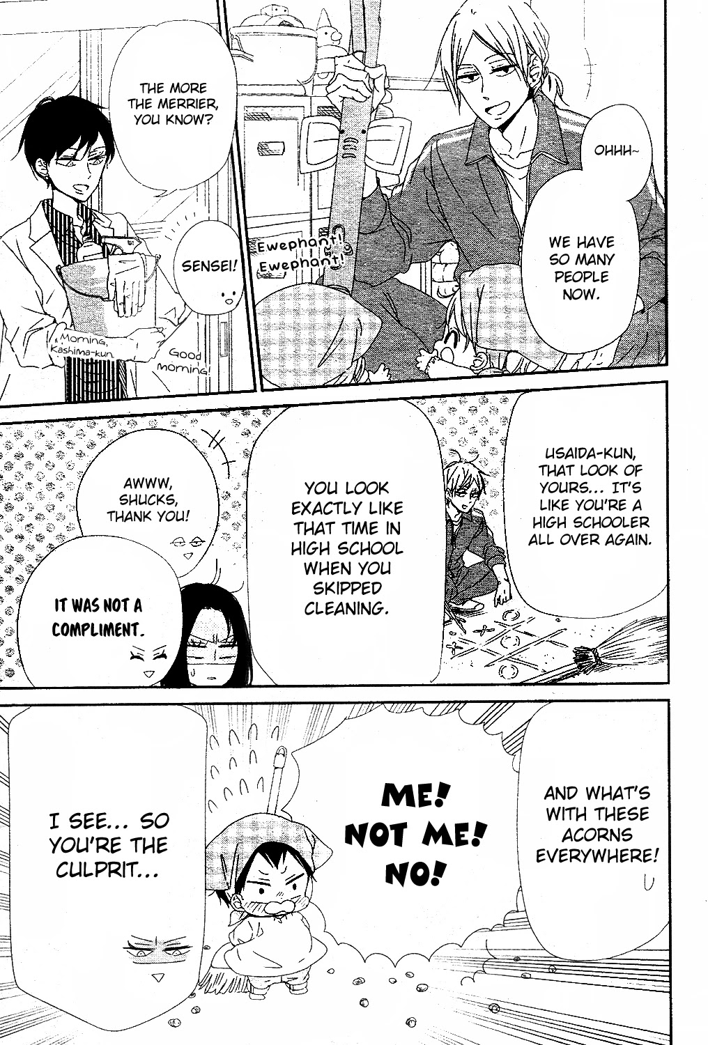 Gakuen Babysitters chapter 95 page 23