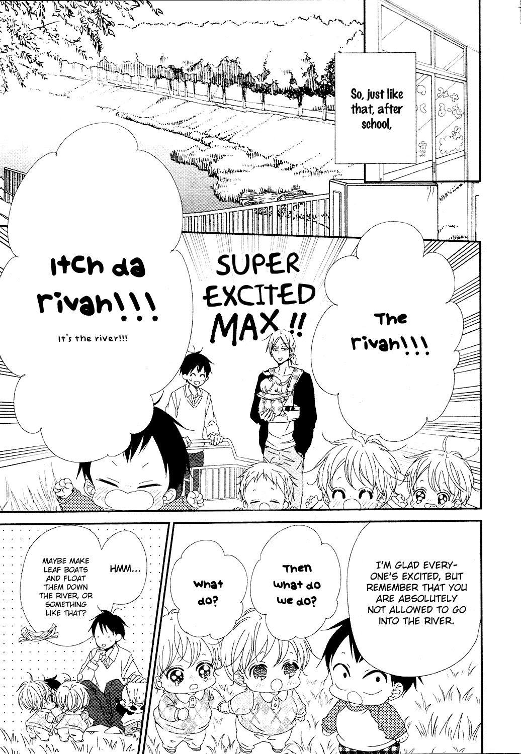 Gakuen Babysitters chapter 96 page 12