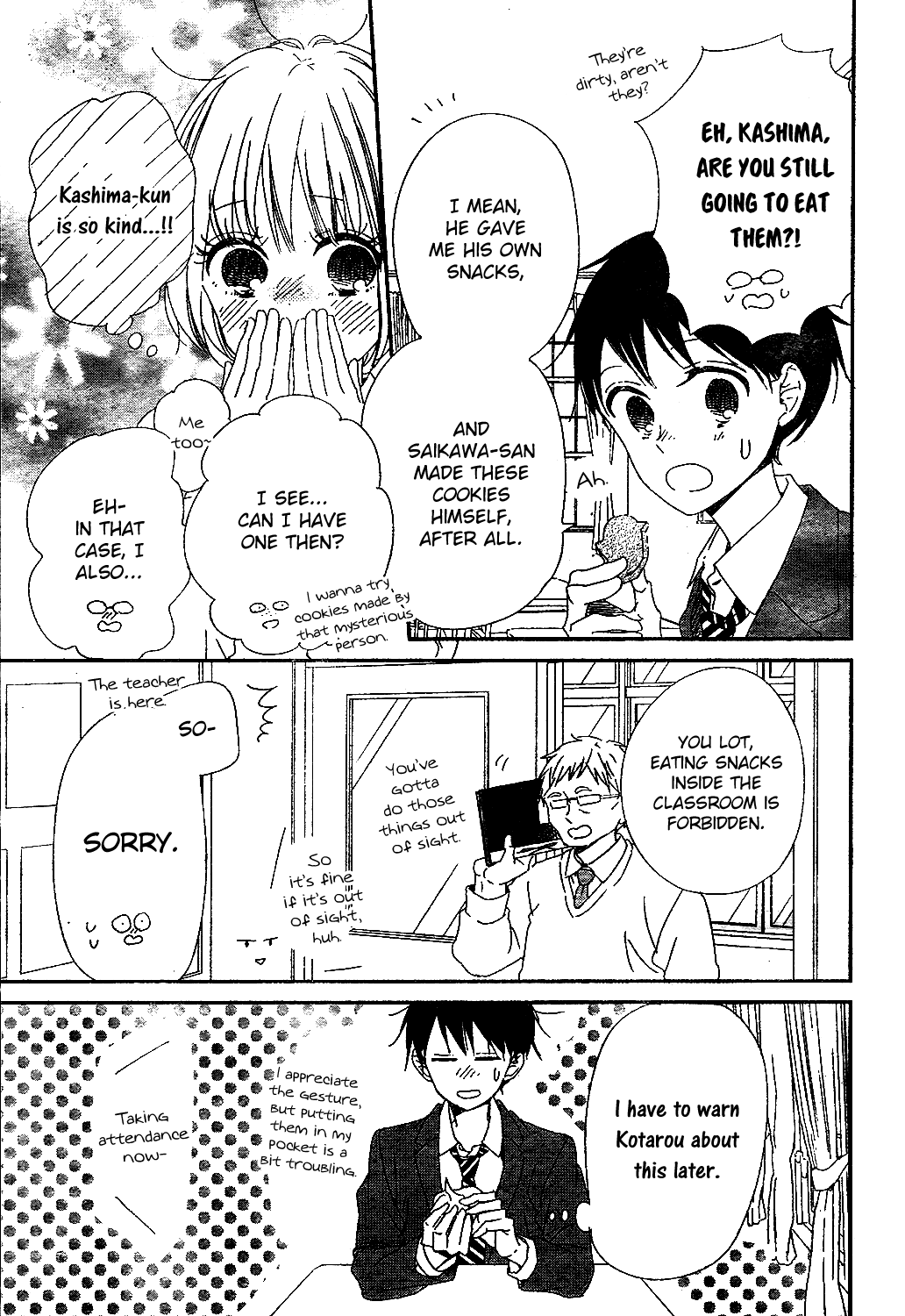 Gakuen Babysitters chapter 97 page 23