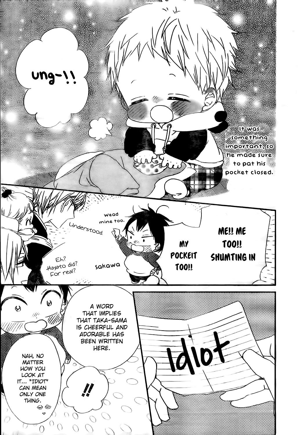 Gakuen Babysitters chapter 97 page 29