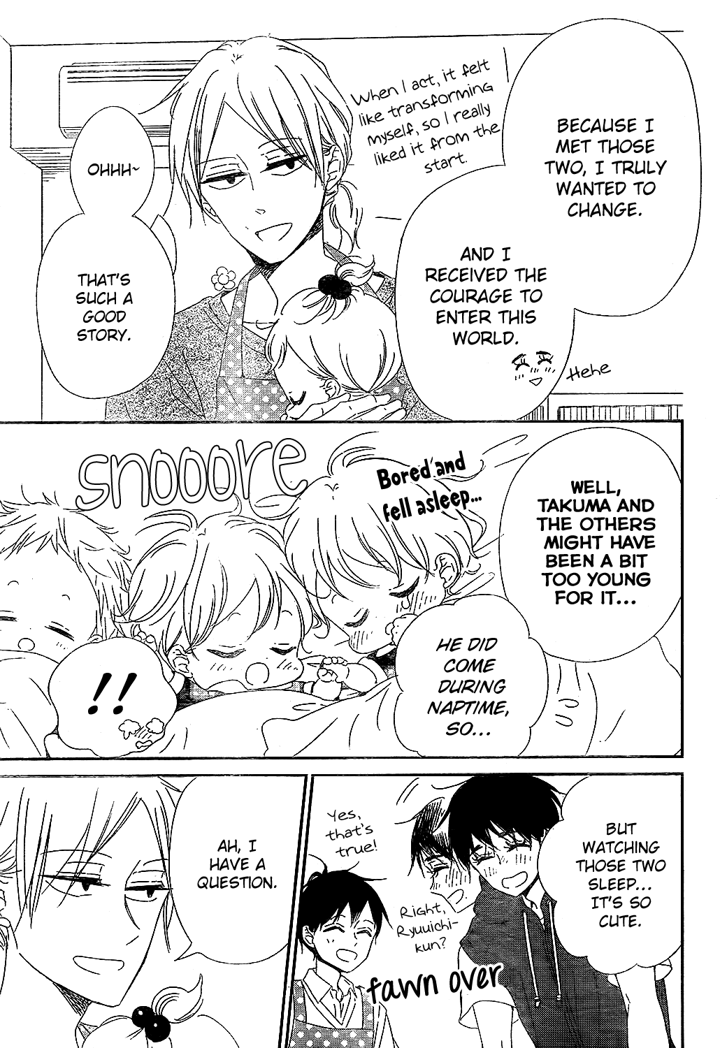 Gakuen Babysitters chapter 98 page 23