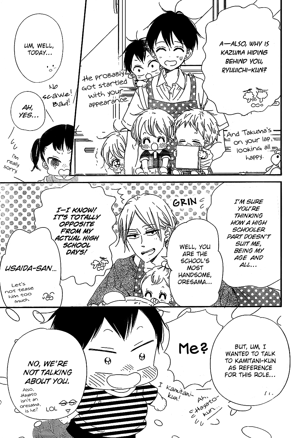 Gakuen Babysitters chapter 98 page 6