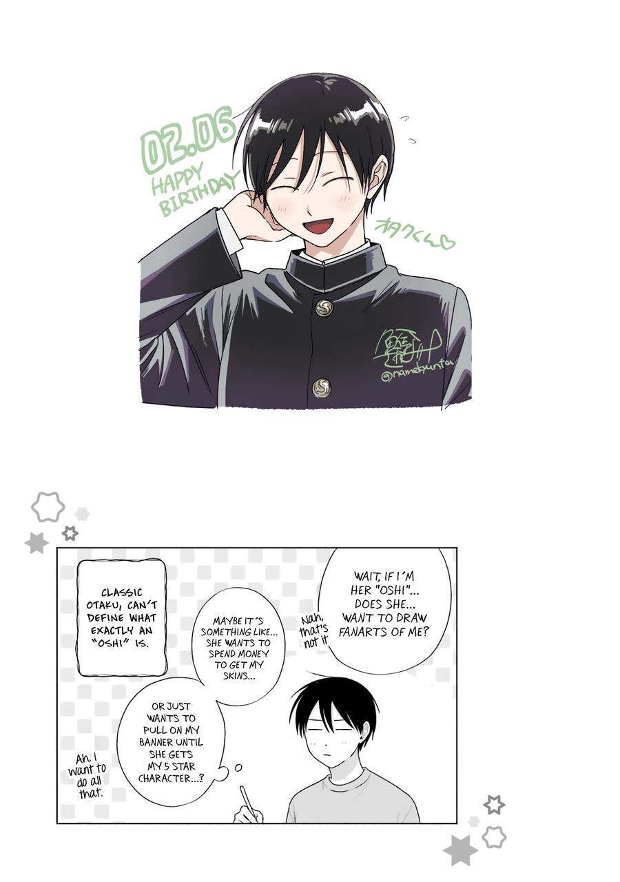 Gal Can’t Be Kind to Otaku!? chapter 47.1 page 17