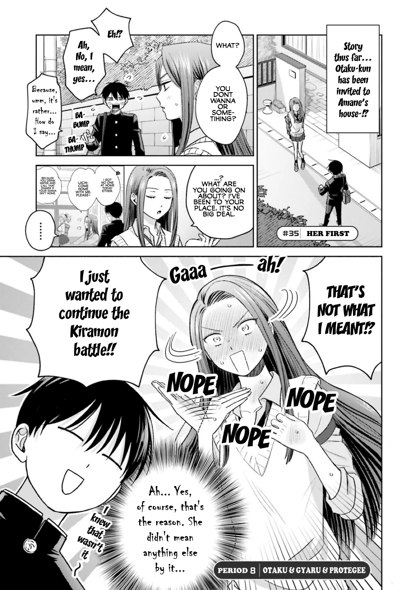 Gal Can’t Be Kind to Otaku!? chapter 8.1 page 4