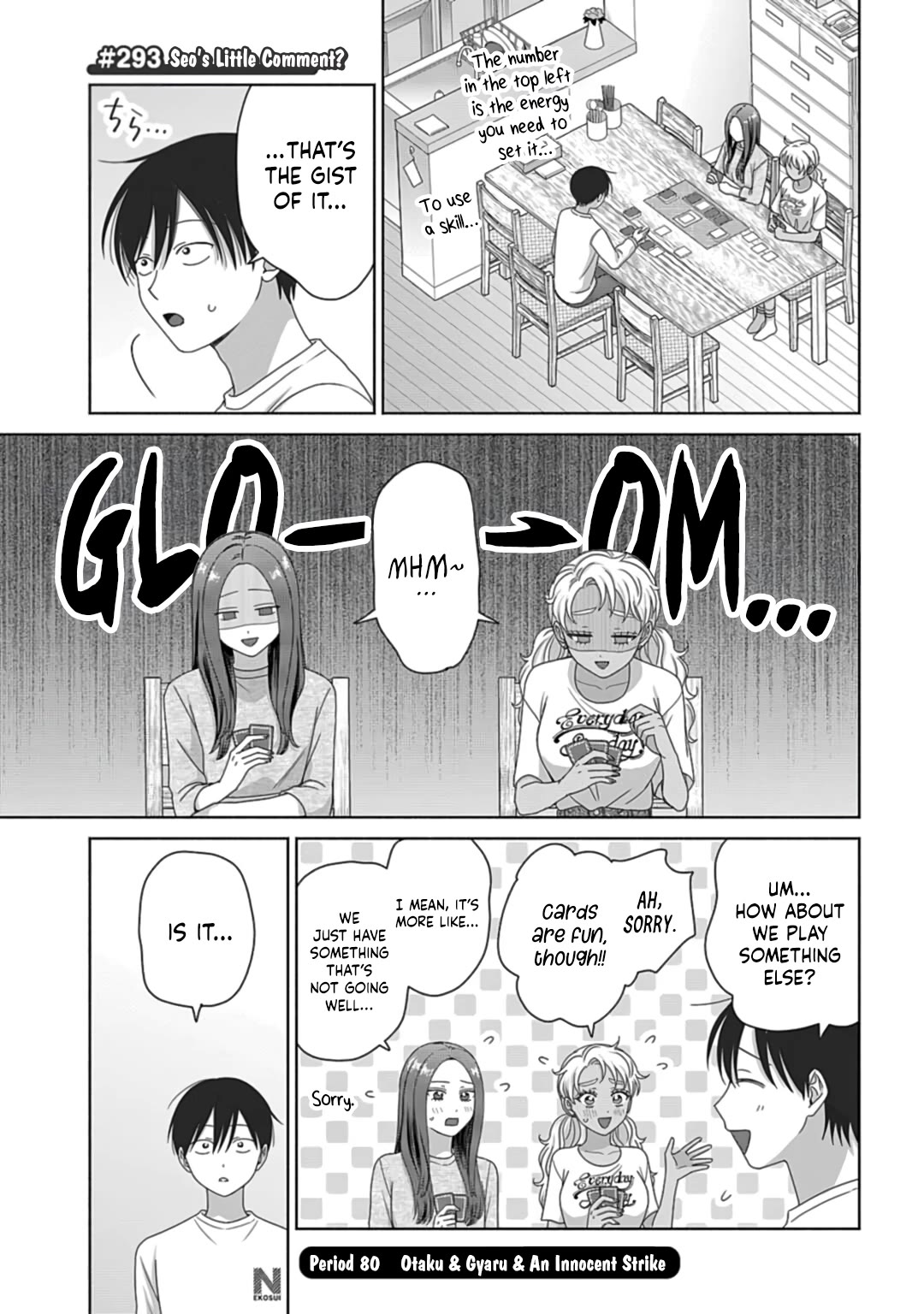 Gal Can’t Be Kind to Otaku!? chapter 80 page 1