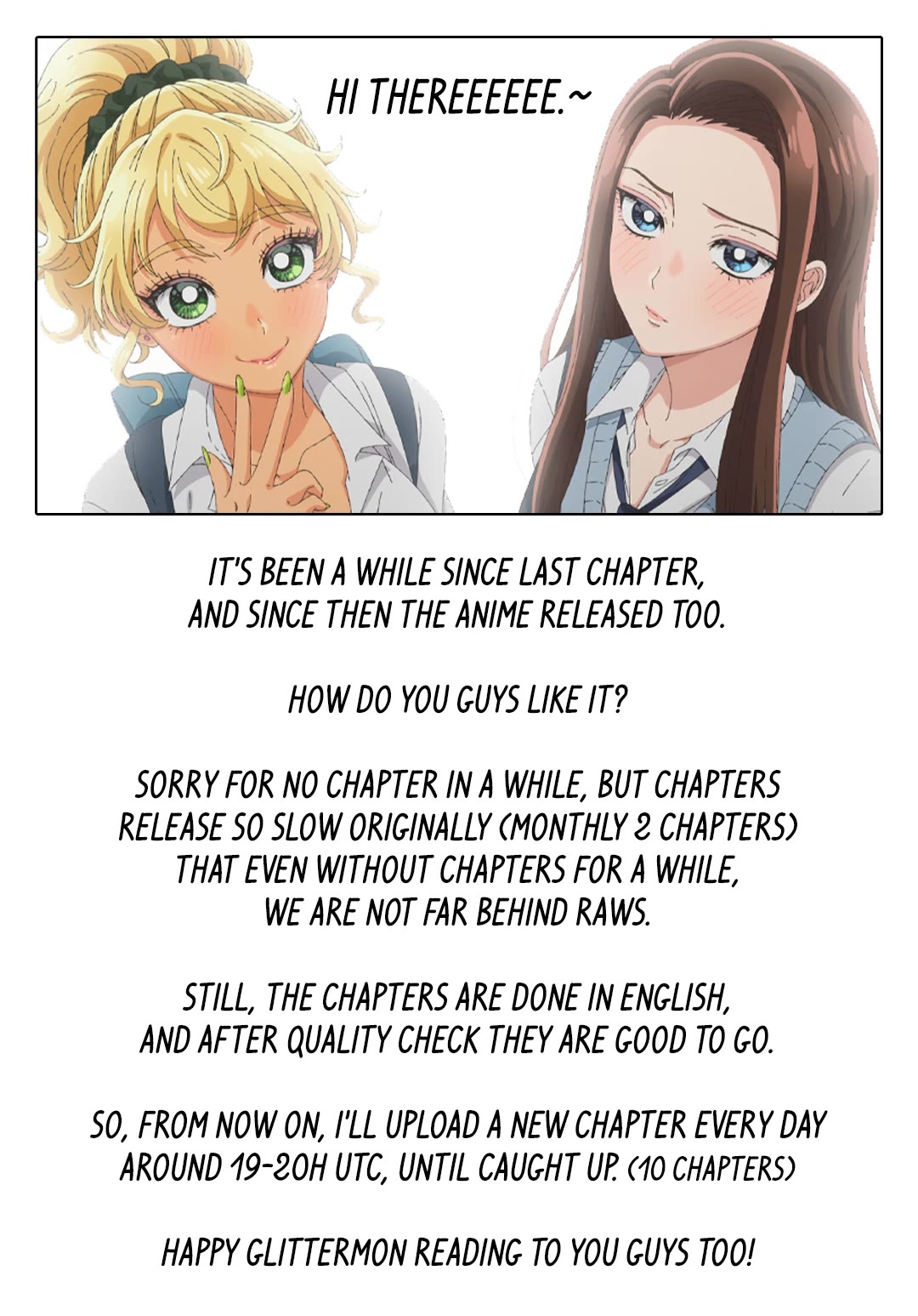 Gal Can’t Be Kind to Otaku!? chapter 90 page 1