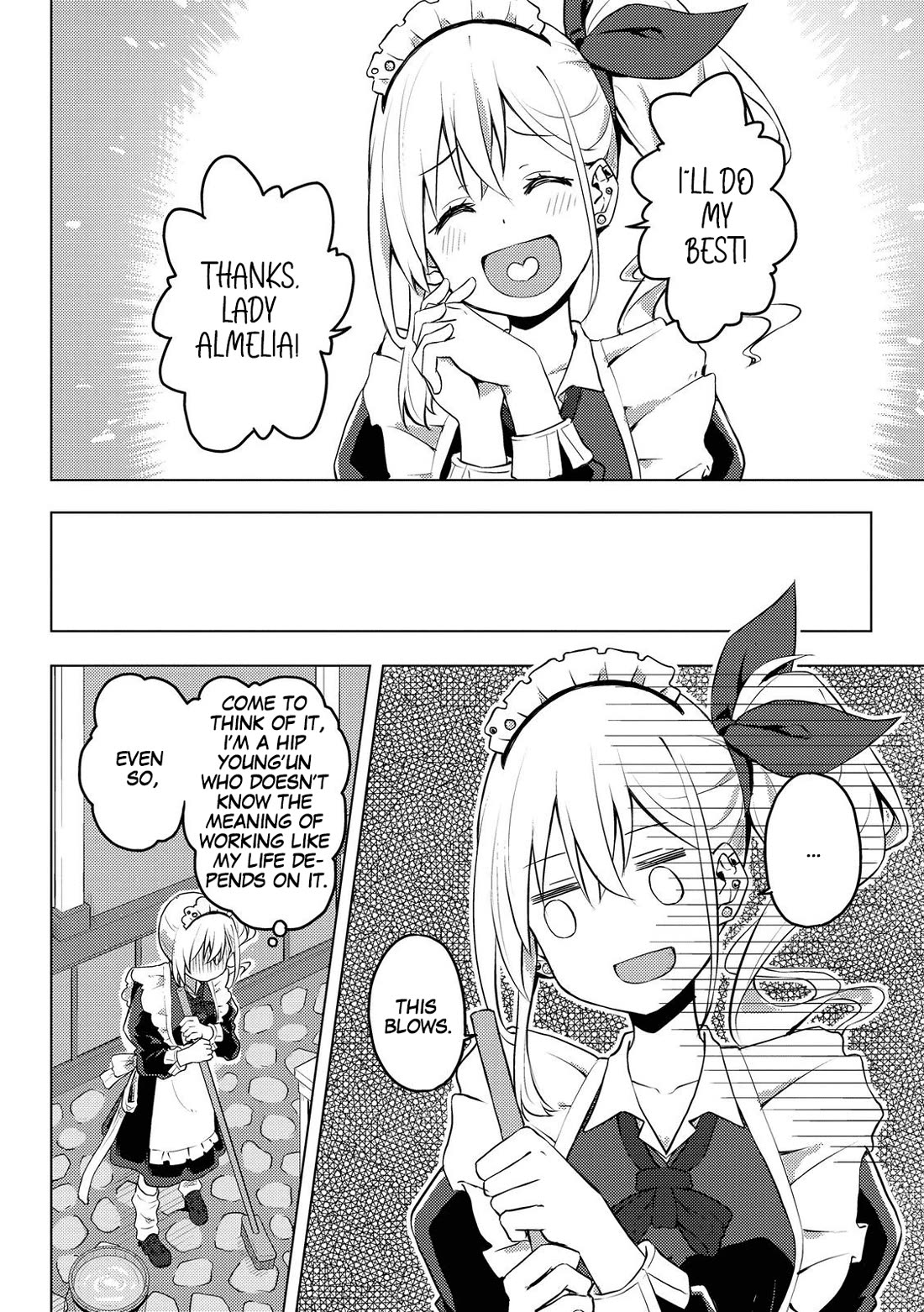 Gal Maid & Villainess: Only Milady's Happy End Will Win! chapter 1 page 12