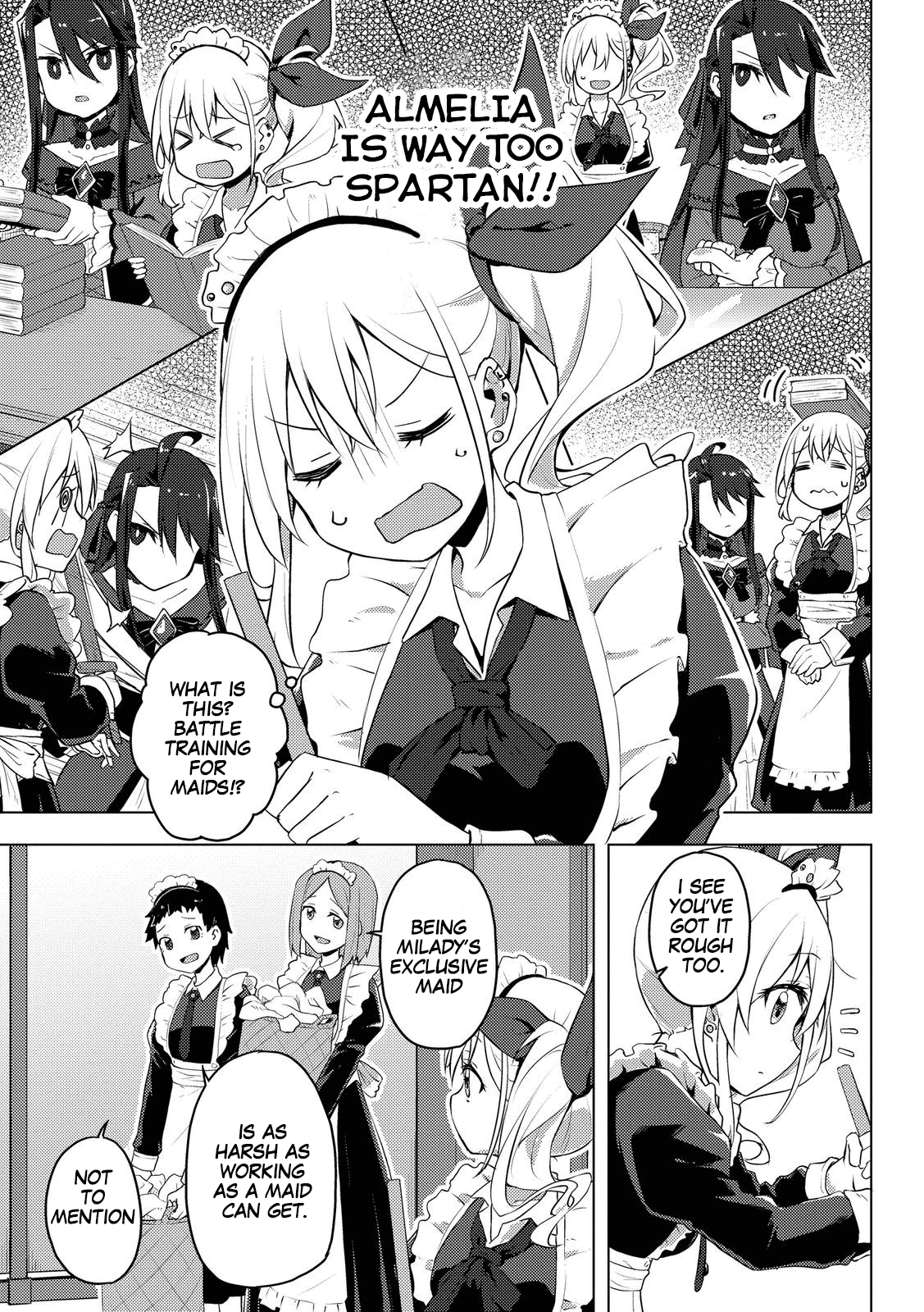 Gal Maid & Villainess: Only Milady's Happy End Will Win! chapter 1 page 13