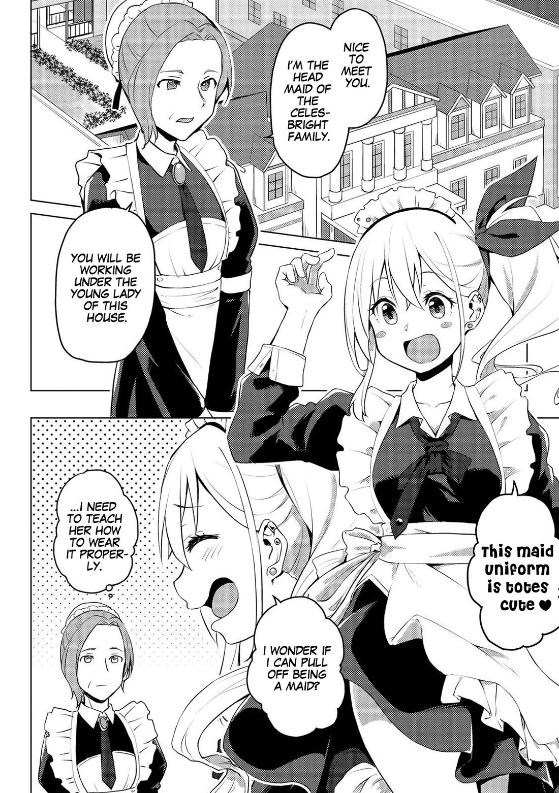 Gal Maid & Villainess: Only Milady's Happy End Will Win! chapter 1 page 6