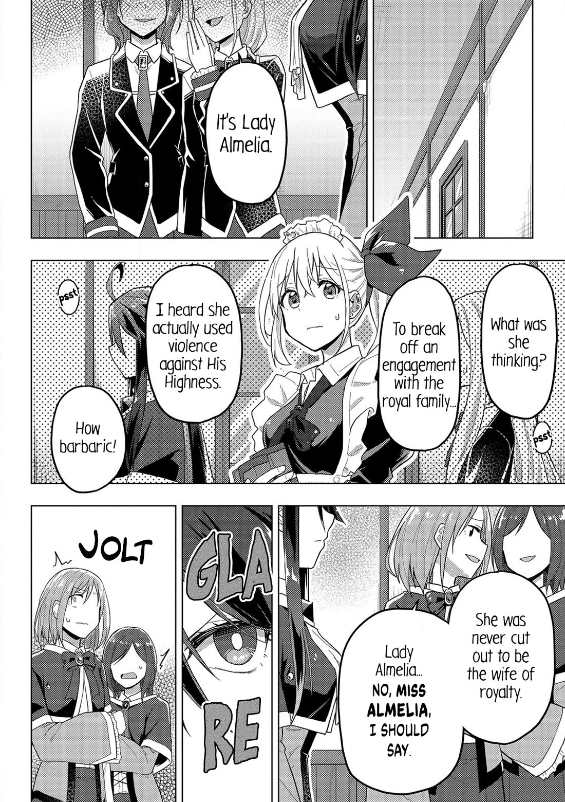 Gal Maid & Villainess: Only Milady's Happy End Will Win! chapter 11 page 12