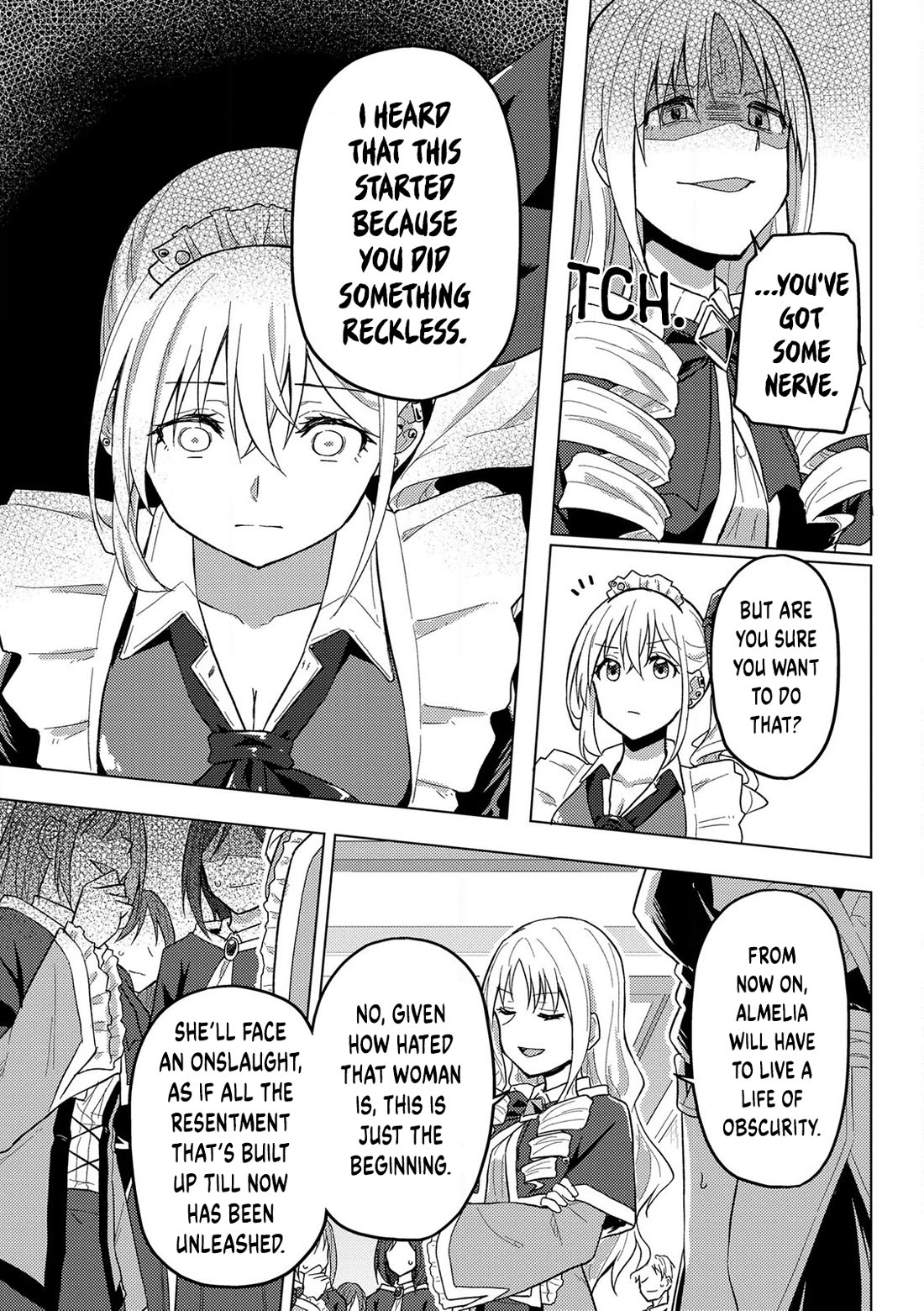 Gal Maid & Villainess: Only Milady's Happy End Will Win! chapter 11 page 19