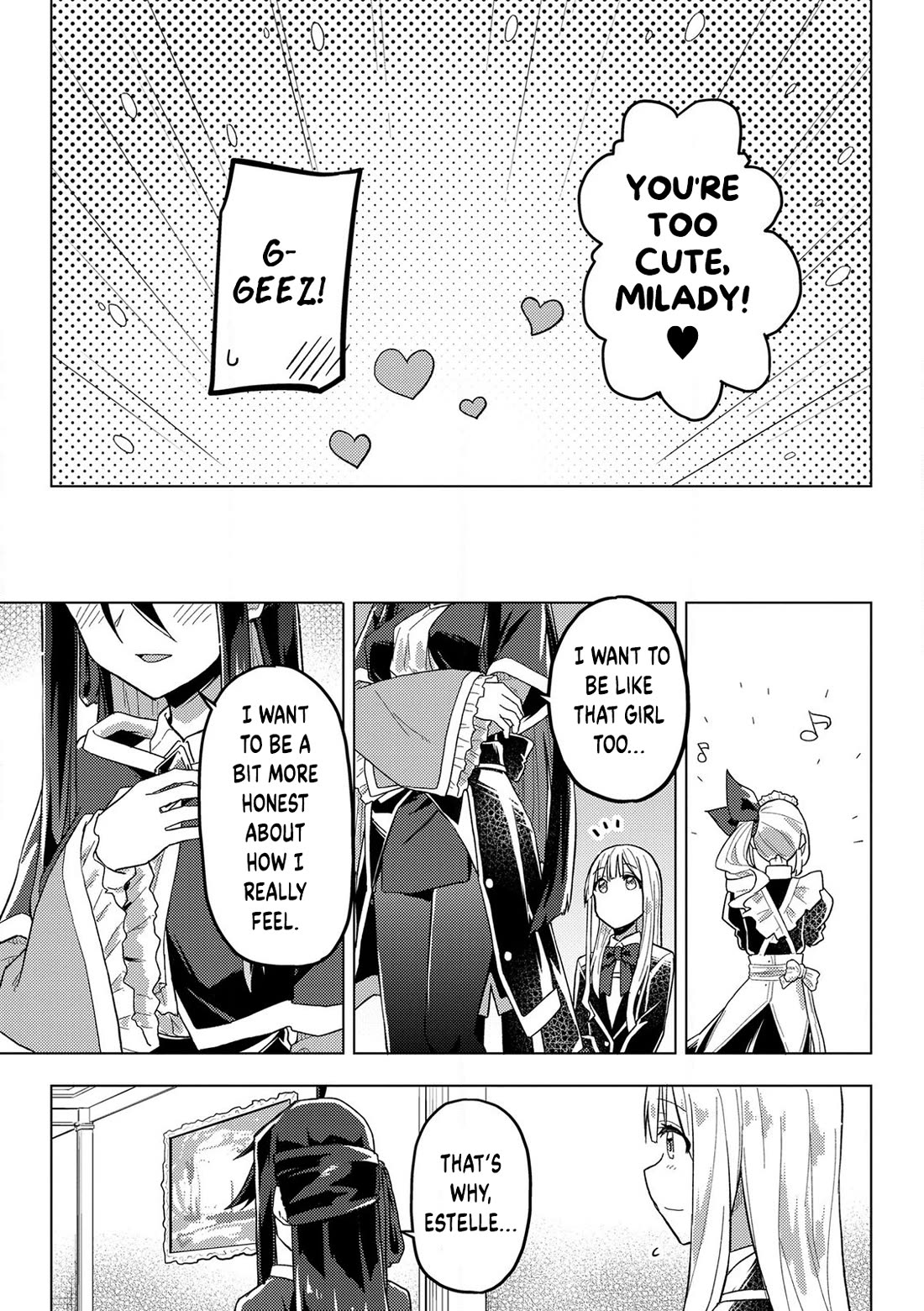 Gal Maid & Villainess: Only Milady's Happy End Will Win! chapter 11 page 28