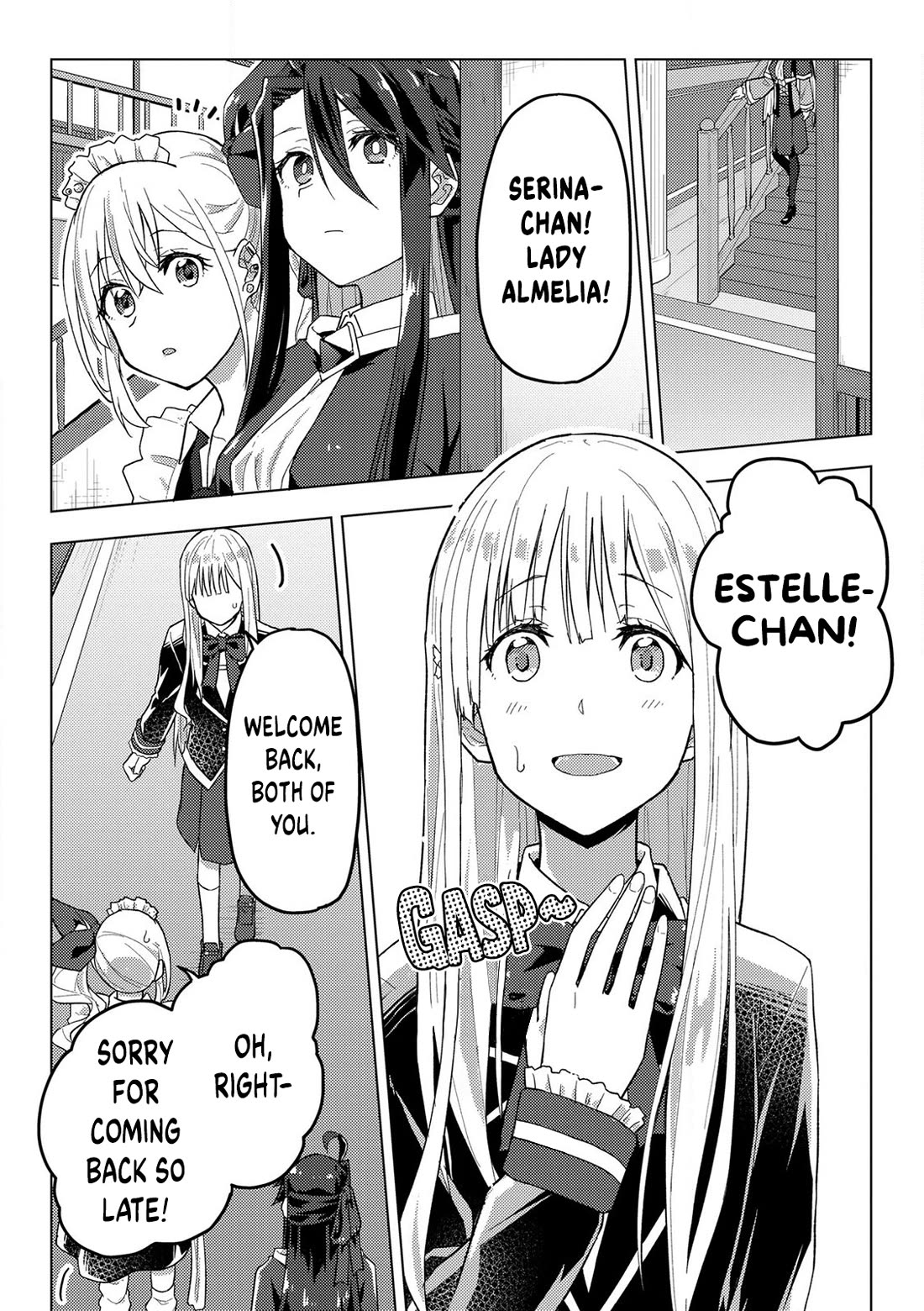 Gal Maid & Villainess: Only Milady's Happy End Will Win! chapter 11 page 4