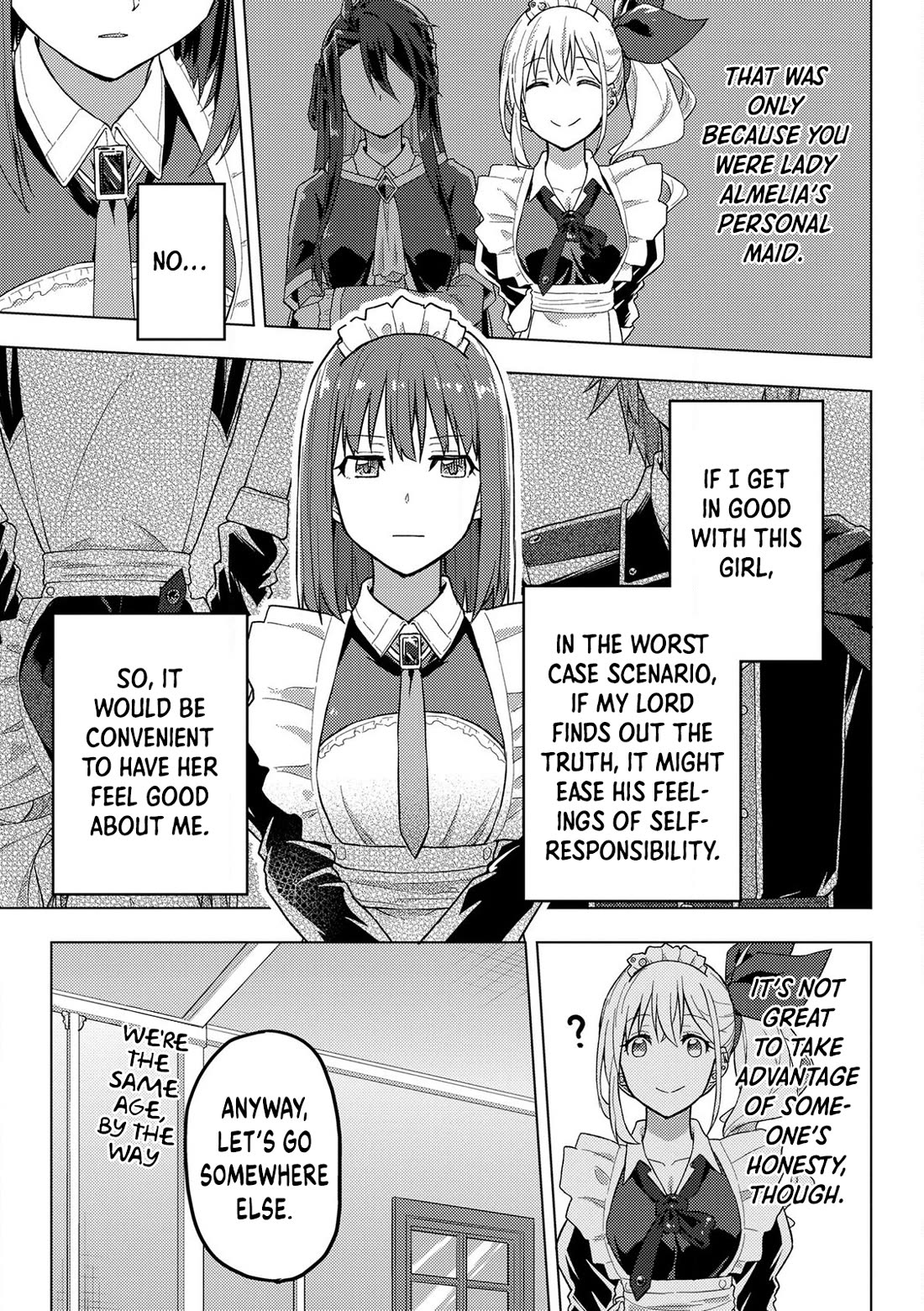 Gal Maid & Villainess: Only Milady's Happy End Will Win! chapter 12 page 13