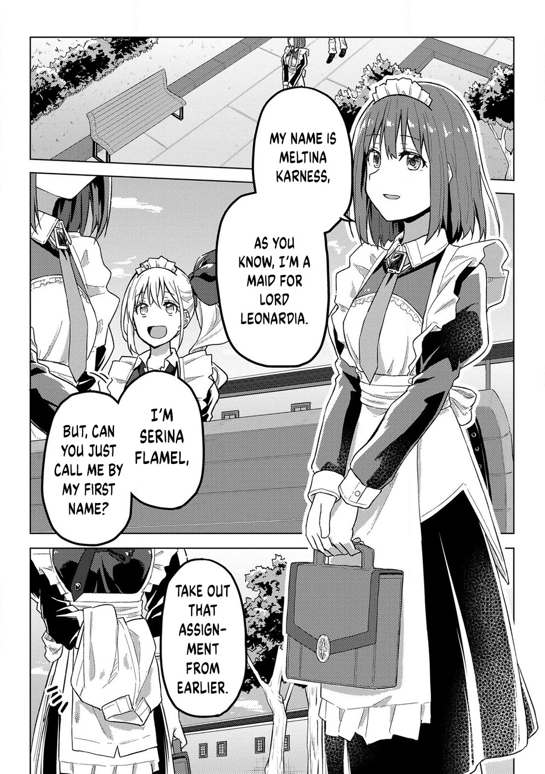 Gal Maid & Villainess: Only Milady's Happy End Will Win! chapter 12 page 14